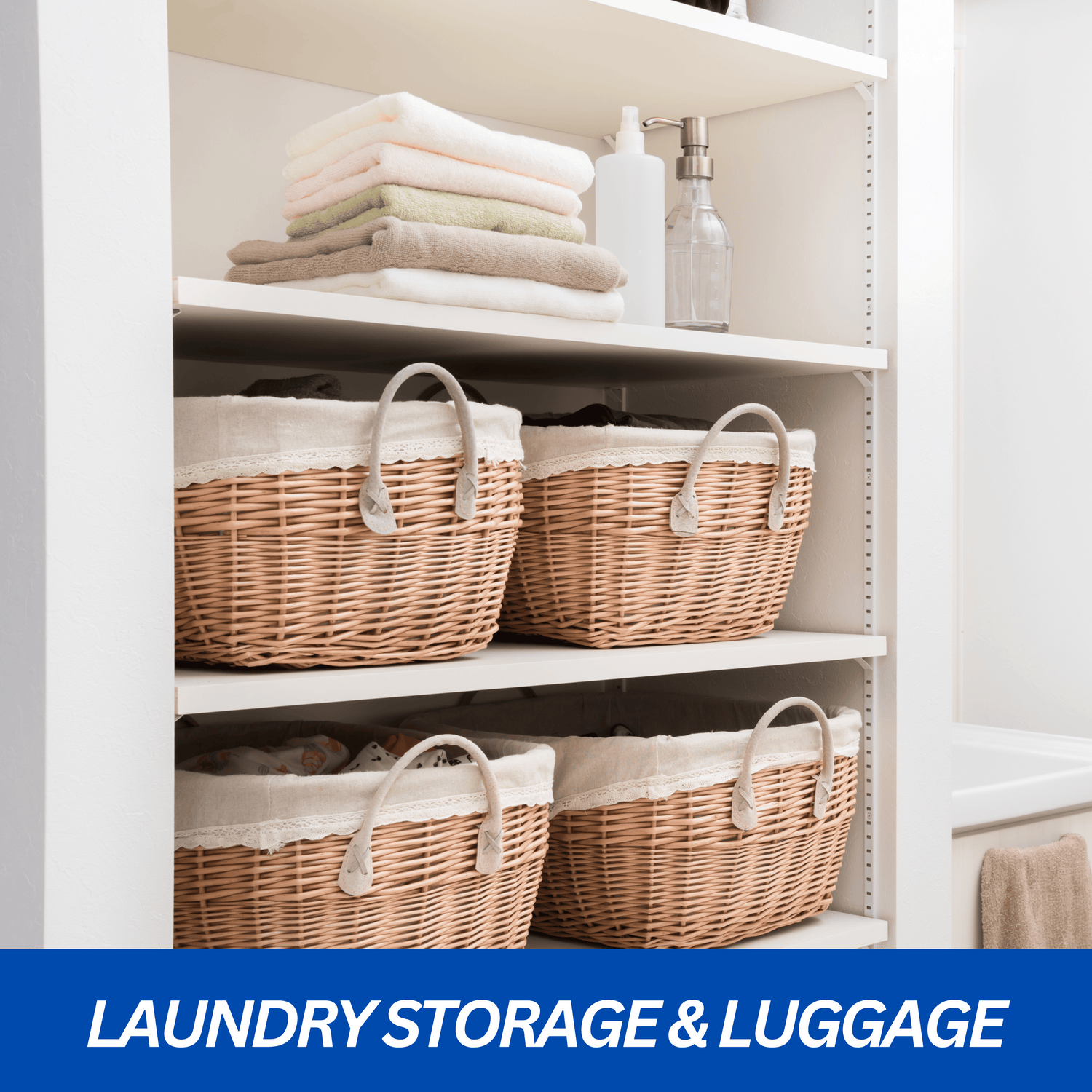 Laundry Storage & Luggage