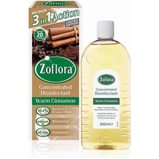 ZOFLORA WARM CINNAMON 500ML PK12