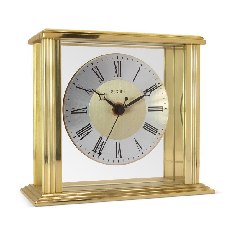 ACCTIM HAMILTON CLOCK BRASS EFFECT