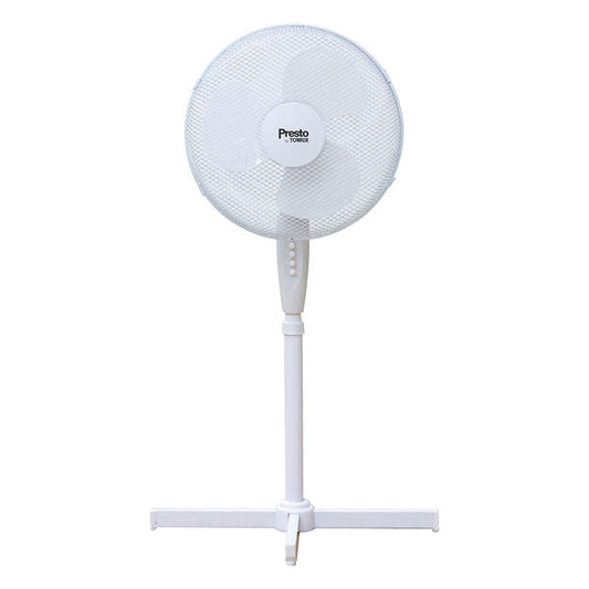 TOWER PRESTO 16 INCH PEDESTAL FAN WHITE