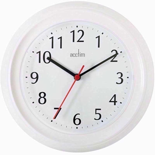 ACCTIM KITCHEN CLOCK WHITE