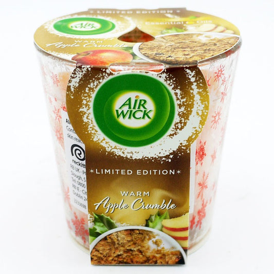 AIRWICK CANDLE APPLE CRUMBLE 105G PK6